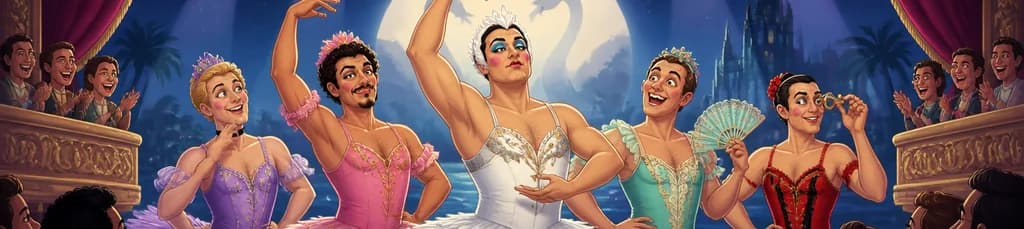 Les Ballets Trockadero de Monte Carlo en el Festival Internacional de Danza TIP TOE Soho