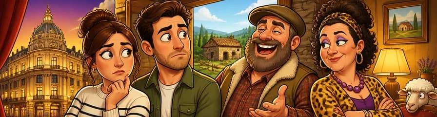 La obra teatral "Turismo Rural" llega al Teatro Príncipe Gran Vía