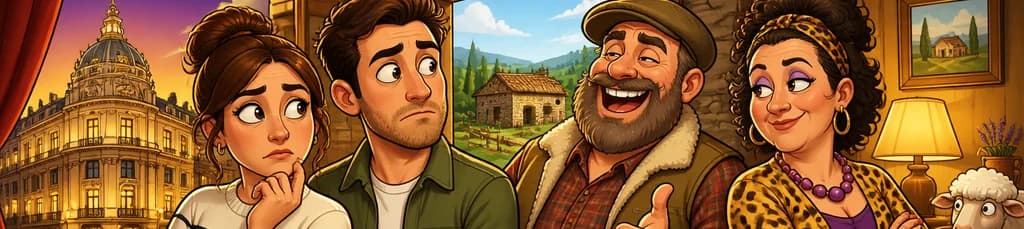 La obra teatral "Turismo Rural" llega al Teatro Príncipe Gran Vía