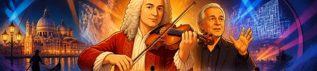 Vivaldianno: Un espectáculo multimedia sobre el genio de Vivaldi con la voz de Carlos Hipólito