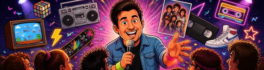 Diego Sánchez presenta "Un Perdido en los 80"