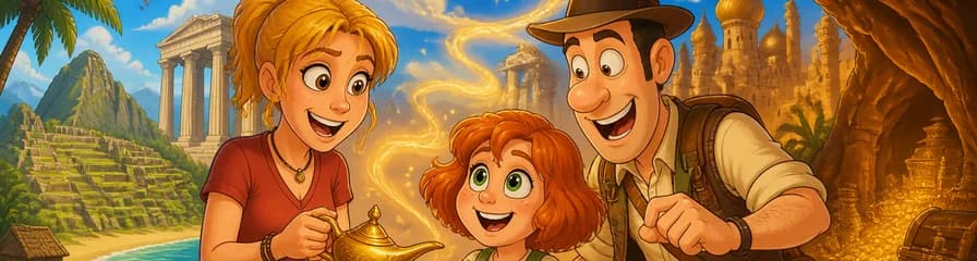 El musical de Tadeo Jones y la lámpara maravillosa