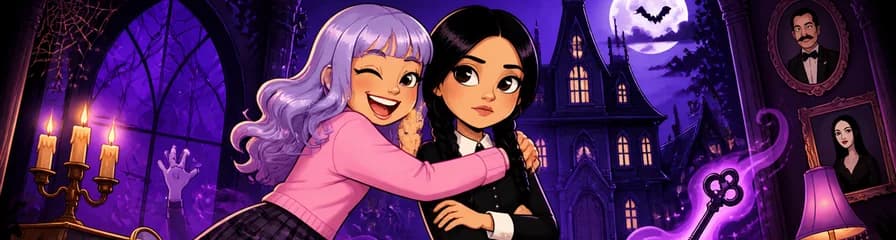 Descubre el Enigma de la Mansión con Miércoles Addams