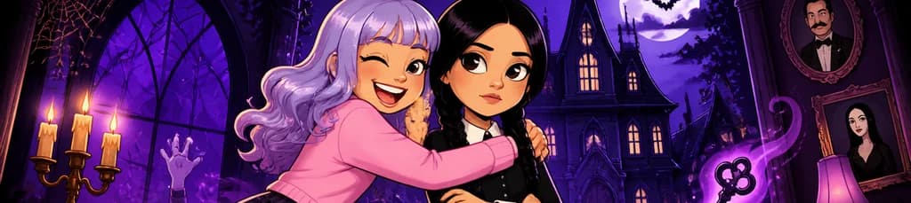 Descubre el Enigma de la Mansión con Miércoles Addams